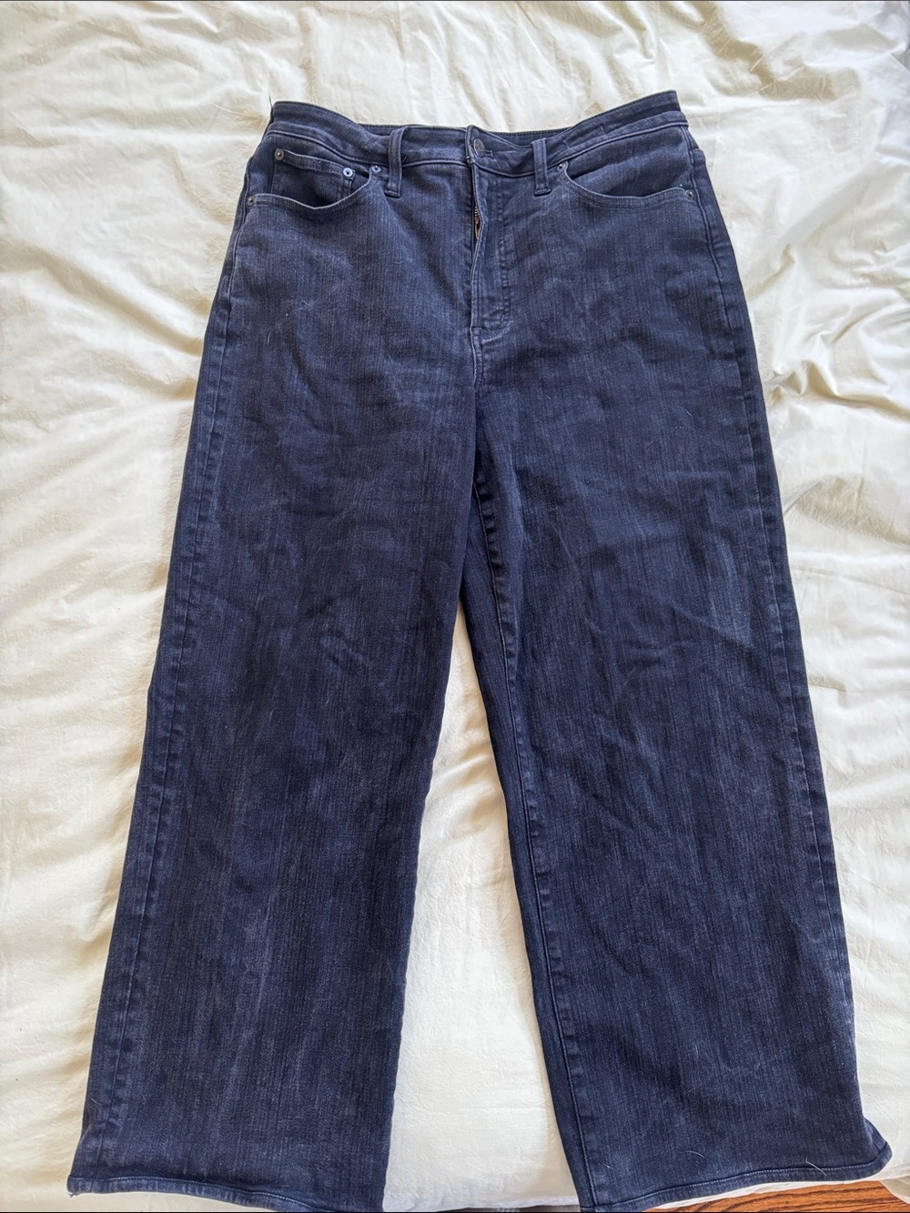 Madewell curvy perfect vintage wide-leg jean in sz 31